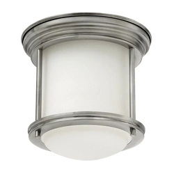 Lampa sufitowa Hadrian - Antyczny nikiel (QN-HADRIAN-MINI-F-AN-OPAL) - Quintiesse