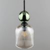 SOPHIA GREEN COGNAC LAMPA WISZĄCA 1XE14 (11146) - TK Lighting