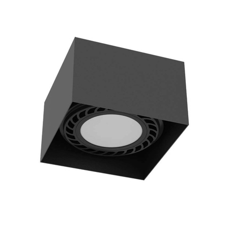 Plafon Cage out 0-1 - Czarny (85 mm)   (1267) - Brosline