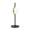 TABLE LIGHT 8W ALUMINIUM-METAL-ACRYLIC BLACK&GOLD (2004 Zambelis) - Zambelis