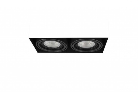Lampa wpuszczana NOVA 2 GIPS black/black (AZ2935) - AZZARDO