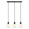 Lampa Wisząca Lamezia (PND-67594-3-BK+CL) - Italux