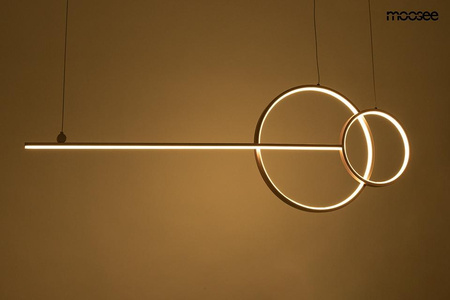 MOOSEE lampa wisząca RAGE złota (MSE1501100555) - Moosee