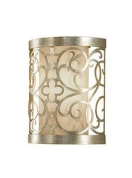 Lampa ścienna, kinkiet  ARABESQUE kol. SREBRNA PATYNA (FE/ARABESQUE1) - Feiss - Elstead Lighting