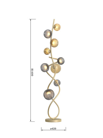 METZ - Lampa podłogowa (3015-904) - Aviano Lighting