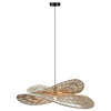 Rattanowa lampa wisząca Raya naturalna 1xE27 (LP-2704/1P NT) - Light Prestige