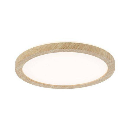 Plafoniera ATRIA Wood 11W 190mm 850lm 3000K IP44 230V (PL71027) - PAULMANN