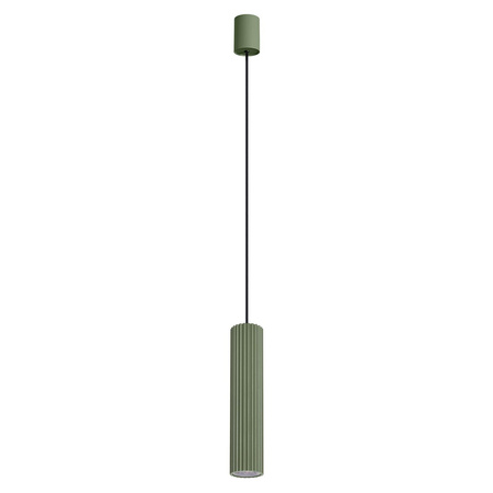 Lampa wisząca ze ściemniaczem Push Dimm/DALI2 IVAR 1 zielona oliwka LED 4000K (TH.628) - Thoro Lighting