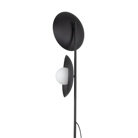 SLATE BLACK GLASS LAMPA PODŁOGOWA 2XG9 (16136) - TK Lighting