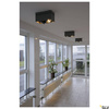 KARDAMOD, lampa sufitowa, dwupunktowa, QPAR111, prostokątna, czarny mat, maks. 150W (117110) - SLV