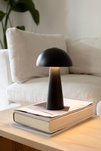 FUNGI Rechargeable Table Matt Black B/O (108655) Markslojd