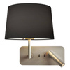 Lampka do Czytania Side by Side Grande USB Matowy Nikiel (1406014) - Astro Lighting