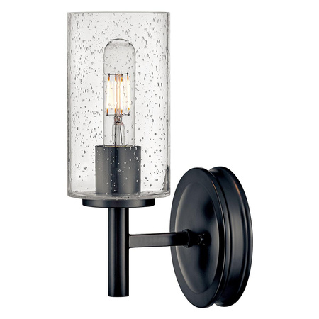 Kinkiet Collier - 1 źródło światła - Zgaszona czerń (HK-COLLIER1-BX) - Elstead Lighting