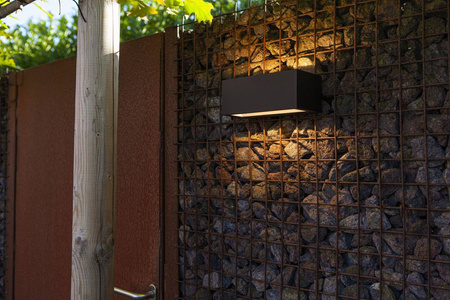 Kinkiet Zew. GEMINI Kol. Czarny 3000K (5189112012) - Lutec