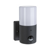 Oprawa elewacyjna TUBS E27 max. 15W + czujnik ruchu 230V szary metal/ tworzywo sztuczne (PL94648) - PAULMANN