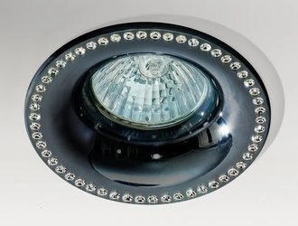 Lampa wpuszczana ADAMO MIDST DIAMOND black chrome (AZ2731) - AZZARDO