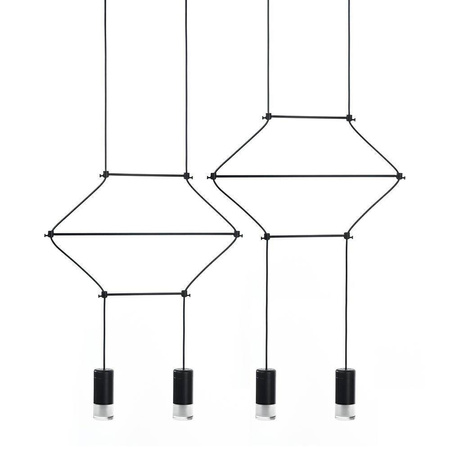 Lampa wisząca FLUSSO LINE 4 (JD0032-4P) - King Home