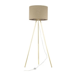 UMBERTO LINEN GOLD LAMPA PODŁOGOWA 1 (16036) - TK Lighting