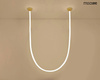 MOOSEE lampa wisząca LASSO 500 Smart      złota (MSE1501100443) - Moosee