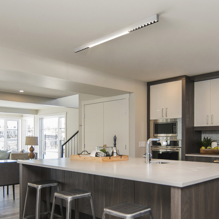 Lampa liniowa premium czarno-biała 40W 3000K DDXT1200 - DomenoLED