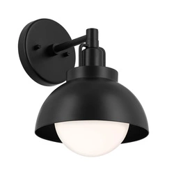 Kinkiet, Półplafon, Lampa wisząca Niva - 1 źródło światła - Czarny  (KL-NIVA-1W-1P-BK) - Elstead Lighting