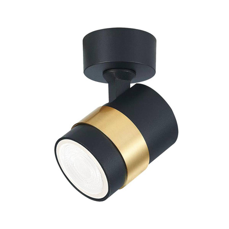 Spot Anillo 1 czarny (LP-770/1W BK) - Light Prestige