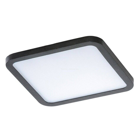 Lampa wpuszczana SLIM 15 SQUARE black (AZ2836) - AZZARDO