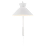 Lampa ścienna DIAL Nordlux E27 40W Metal Biały