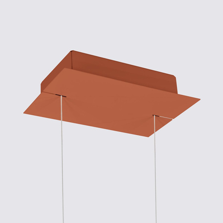 Lampa wisząca RIO 78 ochra czerwona LED 3000K (TH.406) - Thoro Lighting