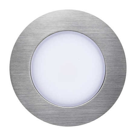 Oprawy podtynkowe LEONIS Nordlux LED  Tworzywo sztuczne Szczotkowany nikiel