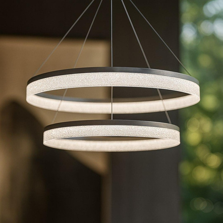 Lampa wisząca GALA SILVER 54W LED (ML2243) - Milagro