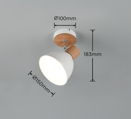 Lampa przysufitowa DELUME (R86671031) - RL