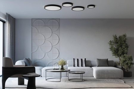 Plafon ONYX 40 biały LED 3000K (SL.1245) - Sollux Lighting