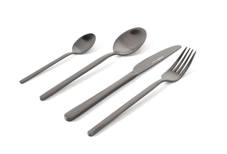 KARE zestaw sztućców GLORIA MATT BLACK    16 szt. (52633) - Kare Design