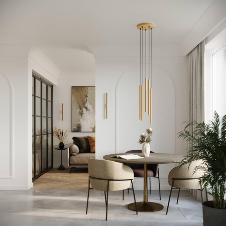 Kinkiet PASTELO 2 złoty (SL.1179) - Sollux Lighting