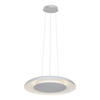 Lampa wisząca Piattino Biały 30W LED 3000K-4000k-6000K (ML1813) - Milagro