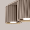 Plafon AURA 2 taupe GU10 (SL.1815) - Sollux Lighting