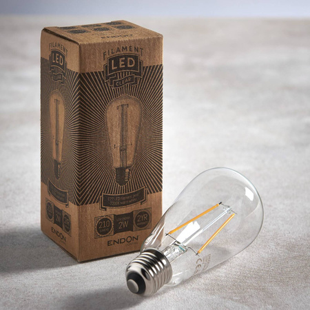 Żarówka E27 LED filament pear (77106) Endon