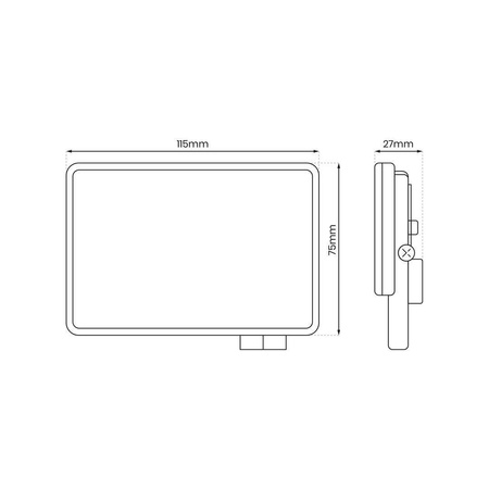 Naświetlacz LED 20W 2000lm 5000K (EKN9014) - Eko-Light