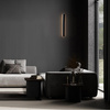 Minimalistyczny  kinkiet Bodo 60 cm czarny IP54 (LP-789/1W 60 BK) - Light Prestige