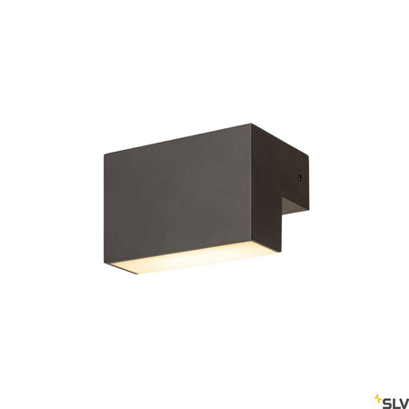 L-LINE OUT WL, zewnętrzna oprawa ścienna LED, kolor antracytowy, przełącznik CCT, 3000/4000 K (1003539) - SLV