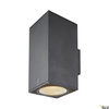 ENOLA SQUARE UP/DOWN L, lampa ścienna natynkowa LED outdoor, kolor antracytowy CCT 3000/4000K (1003438) - SLV