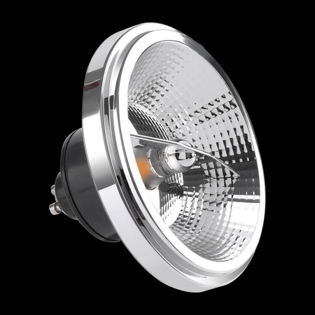 ŻARÓWKA AR111 - 10,5W GU10 4000K/ Czarny z odbłyśnikiem (AR8617) - Eko-Light