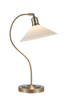 Lampa stołowa VELA Antique Brass/Shiny White (108863) Markslojd