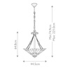 Lampa wisząca  Inglenook (QZ-INGLENOOK-P-B) - Elstead Lighting