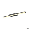 GLENOS® 60, lampa nad lustro LED indoor, kolor czarny, przełącznik CCT 3000/4000K (1003506) - SLV