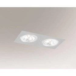 Oprawa wpuszczana KOMORO (biały) (7328) - Shilo