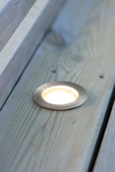 UNITE 12 Decklight 6L 0,4W Steel (108644) Markslojd