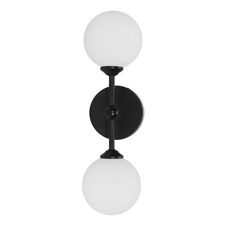 Kinkiet Ścienny AM205 2xG9 Czarny GARDA - DomenoLED