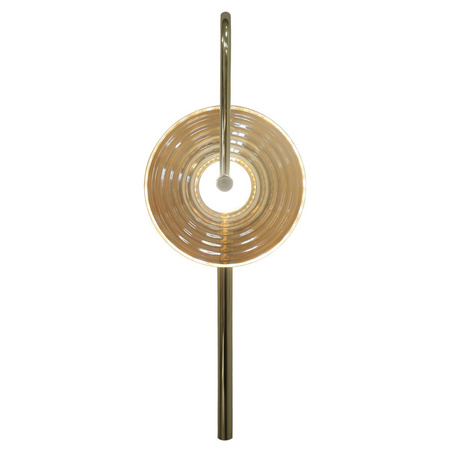Kinkiet Plato bursztynowy LED CCT (LP-0301/1W AM) - Light Prestige